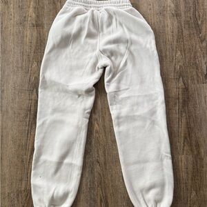 Abercrombie & Fitch Women's Cream Sweatpants